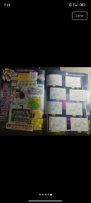 Álbum Cromos Liga BBVA 2015-16 Panini vacío