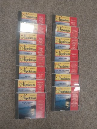 Lotto 15 CD La Canzone Napoletana DeAgostini