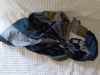 Bandolera Hoppediz con anillas portabebés