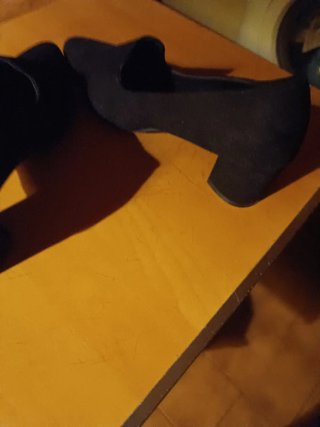 Zapatos negros de mujer talla 40 tacón bajo
