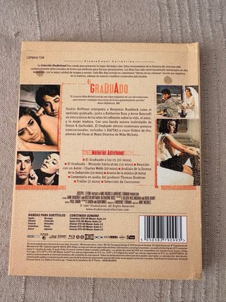 El Graduado Blu-ray Digibook Studio Canal