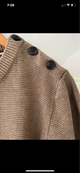 Jersey Podrukt Hombre Beige