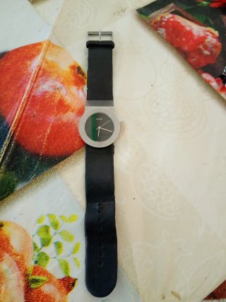 Orologio Alfex Argento e Nero
