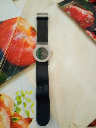 Orologio Alfex Argento e Nero