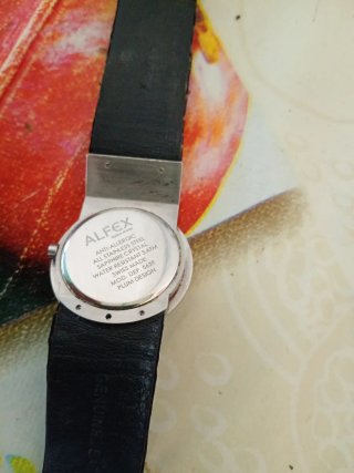 Orologio Alfex Argento e Nero