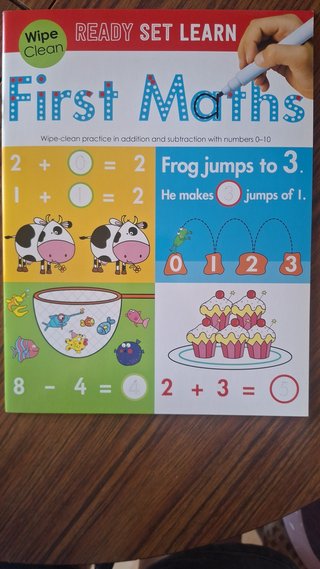 Wipe Clean Ready Set Learn 10 Early Learning Bo...