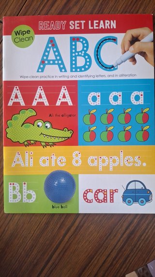 Wipe Clean Ready Set Learn 10 Early Learning Bo...