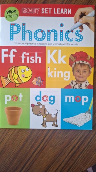 Wipe Clean Ready Set Learn 10 Early Learning Bo...
