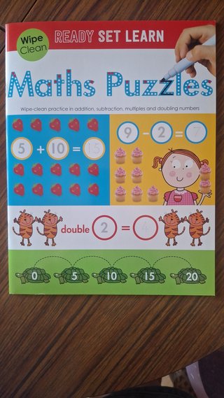 Wipe Clean Ready Set Learn 10 Early Learning Bo...