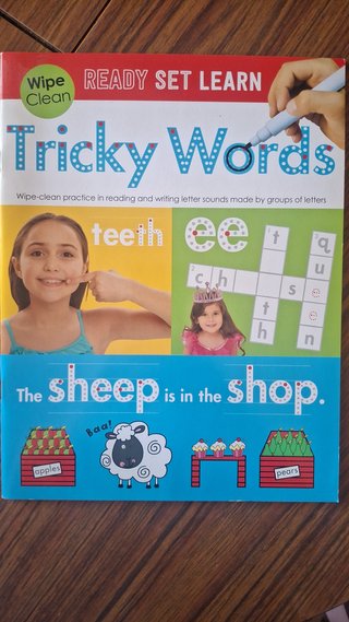 Wipe Clean Ready Set Learn 10 Early Learning Bo...