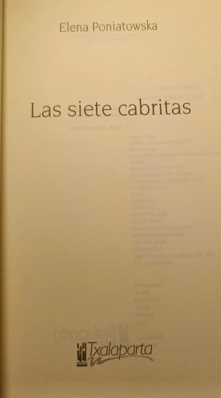 Las siete cabritas