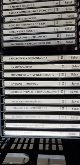 Colección CDs Música Clásica Salvat
