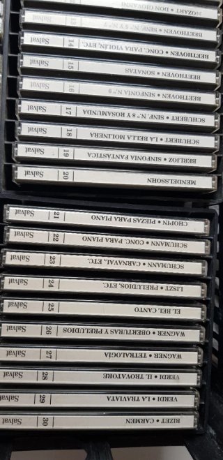Colección CDs Música Clásica Salvat