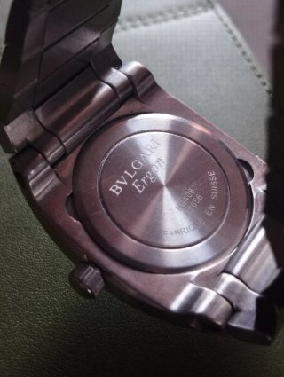 Reloj Bulgari Ergon Automático.
