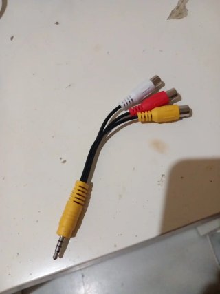Cable Jack 3.5mm a 3 RCA Audio/Video