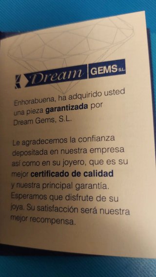 Sortija oro blanco con diamante