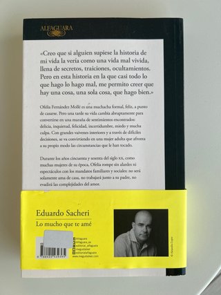 Lo mucho que te amé.