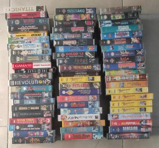 Lote +130 vhs