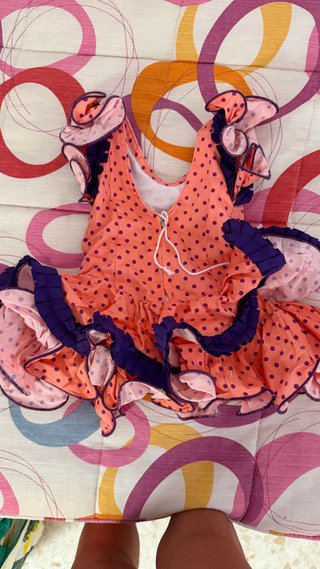 Traje de flamenca madre e hija
