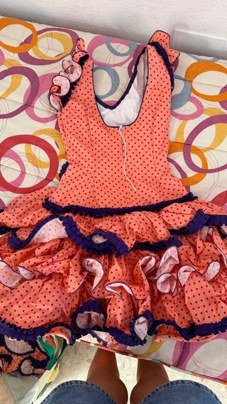 Traje de flamenca madre e hija