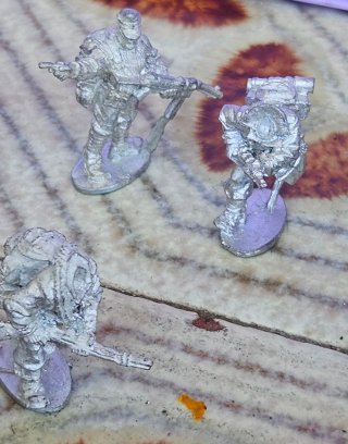 Lote Miniaturas Bolt Action Warlord Games Metal pl