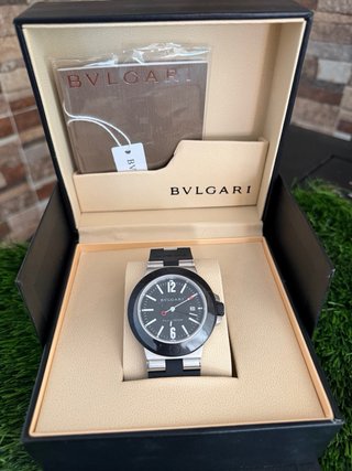 Reloj Bvlgari Aluminio Negro/Plata