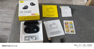 Auriculares Baseus Bowie M2s Pro Negros