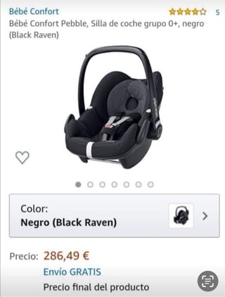 Maxi-Cosi Saco Cocon + Silla Coche Pebble