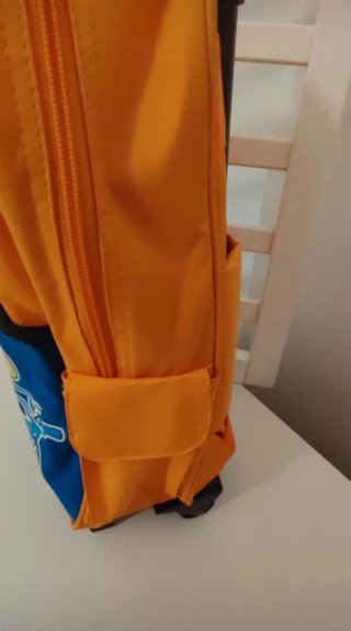 Mochila escolar con carro