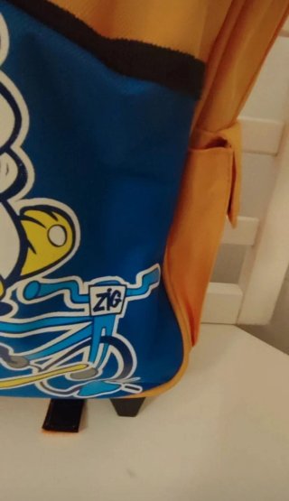 Mochila escolar con carro