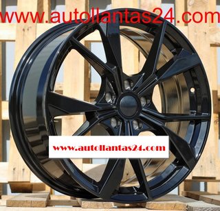8816 JUEGO DE 4 LLANTAS VW BLACK r089571