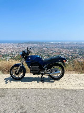 BMW K75 Naked Azul/Negro