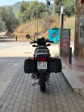 BMW K75 Naked Azul/Negro
