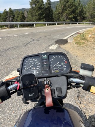 BMW K75 Naked Azul/Negro