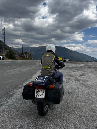BMW K75 Naked Azul/Negro