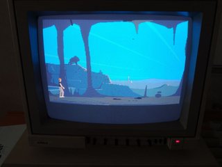 Commodore Amiga 2000 con monitor