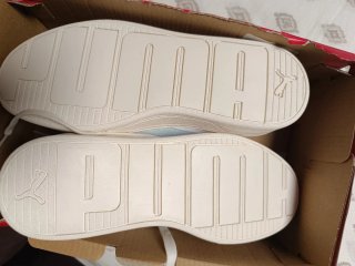 Zapatillas Puma Talla 36 Morado/Blanco