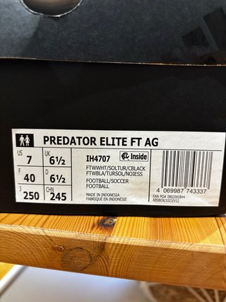 Botas de fútbol Predator Elite con lengüeta