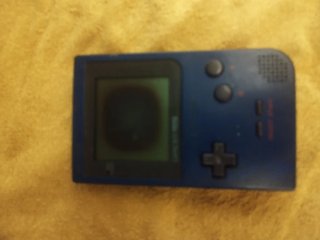 Nintendo Game Boy Pocket Azul (Pantalla quemada