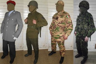 Uniformes militares originales