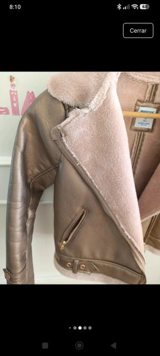 Chaqueta Mayoral Talla 10 Cobre