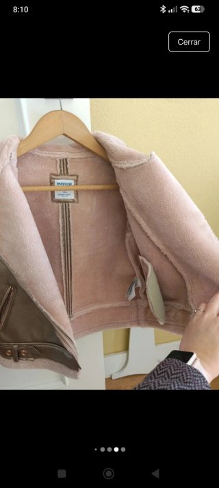 Chaqueta Mayoral Talla 10 Cobre