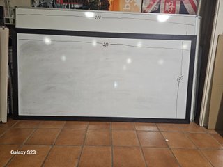 Pizarra Blanca Escolar Grande