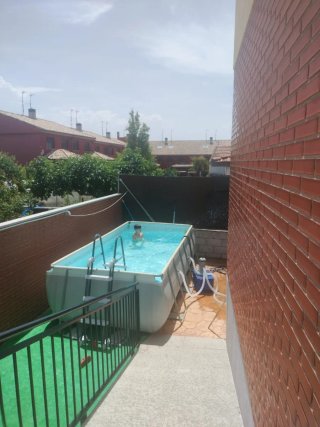 Piscina desmontable 4x2x1