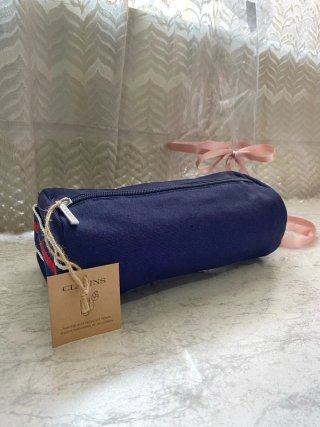 Neceser Estuche Azul Marino Clarins Nuevo