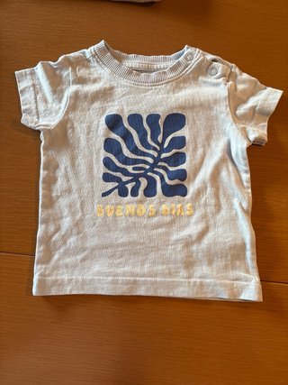 Lote 3 Camisetas Bebé 6-9 meses