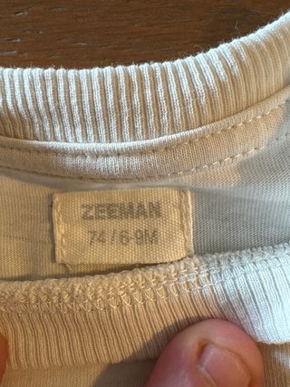 Lote 3 Camisetas Bebé 6-9 meses
