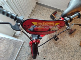 Bicicleta infantil Cars