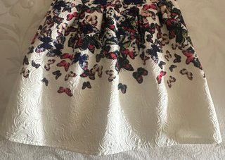 Vestido mariposas ocasiones especiales talla M