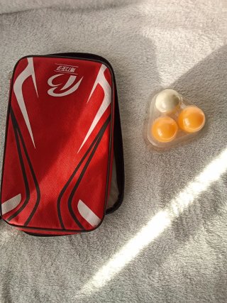 Raquetas y pelotas de ping pong